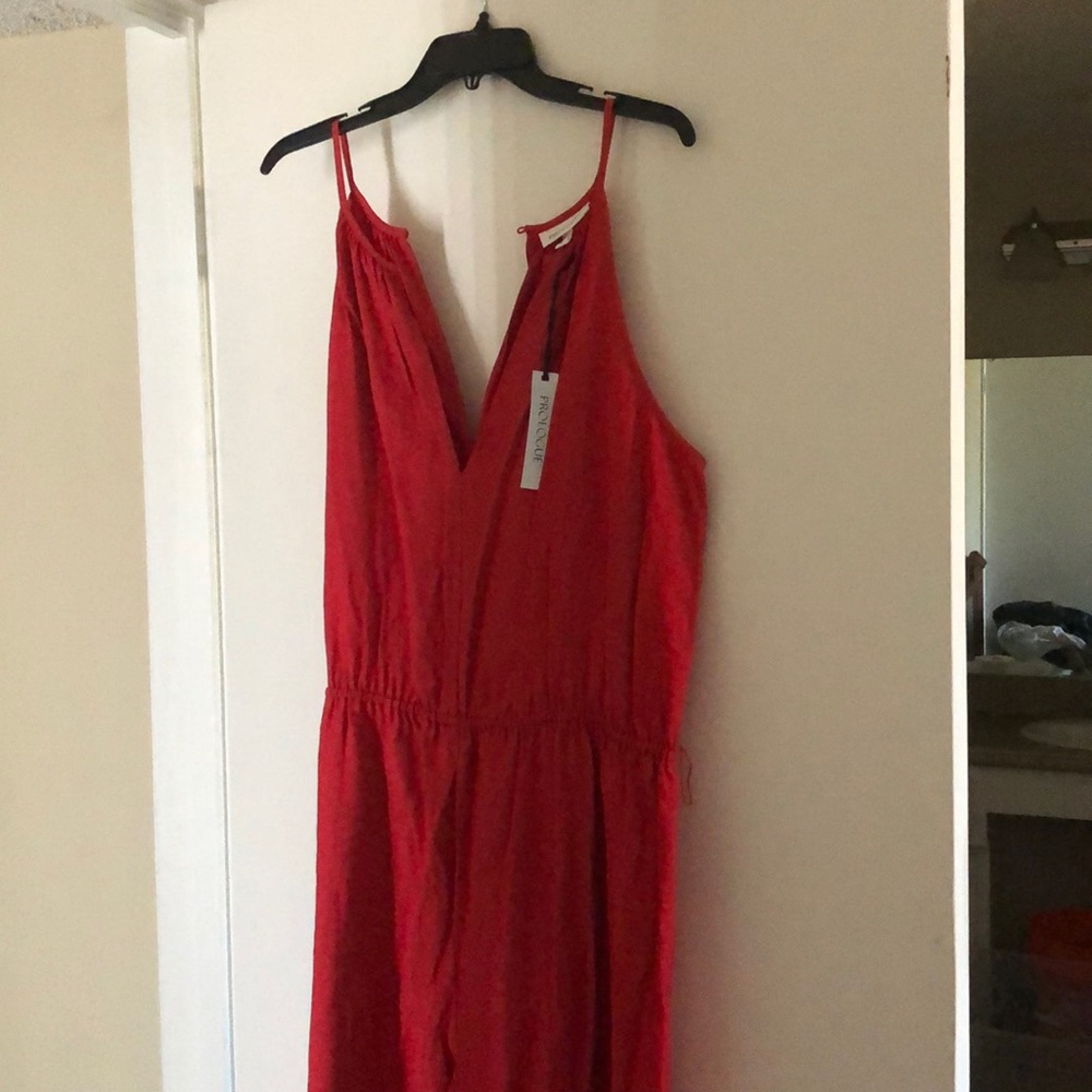 XXL Red jumpsuit by Prologue
